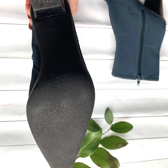Apostrophe Naomi Toe Fabric Ankle Boots Size 8 - Picture 2 of 4